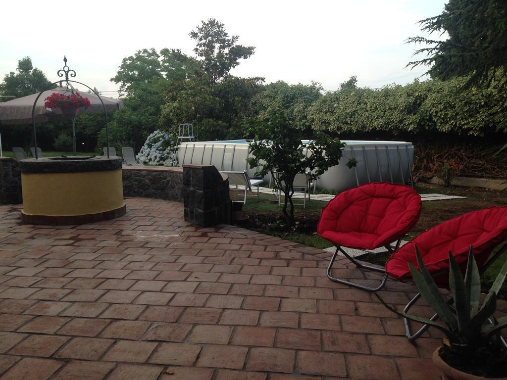 B&B Villa Loriana Milo Bagian luar foto